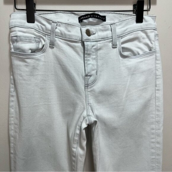 J Brand for Theory Light Wash Low Rise Skinny Jeans Size 27 - Picture 3 of 13